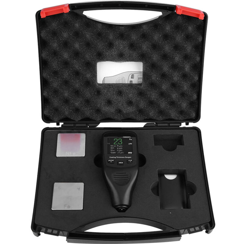 foto del prodotto gotrays cm8806fn misuratore di spessore del rivestimento digitale lcd portatile tester 0 1250m 0 50mil