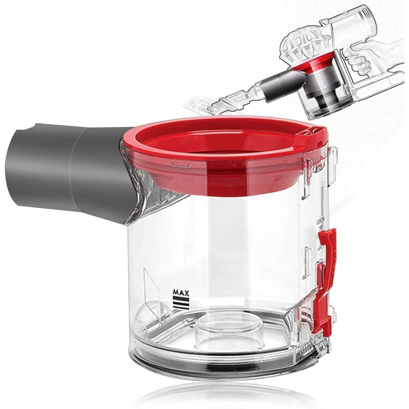 foto del prodotto gotrays contenitore per serbatoio della polvere per aspirapolvere senza fili dyson v8 v7