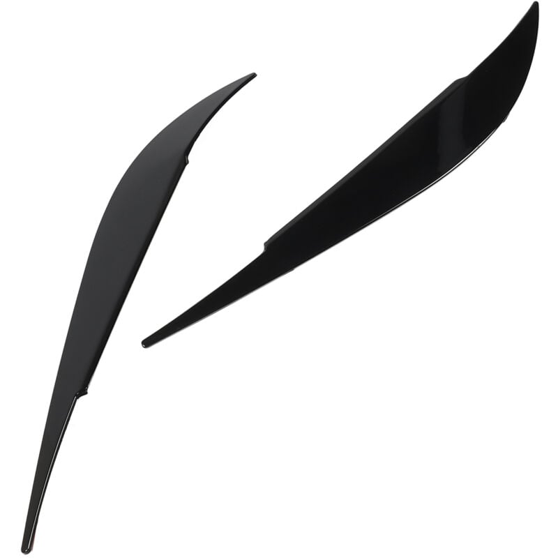 immagine 0 del prodotto gotrays coppia di sopracciglia colorate per fari, robuste ed eleganti, copertura protettiva per palpebre dei fari per serie 4 f32 f33 f36, nero