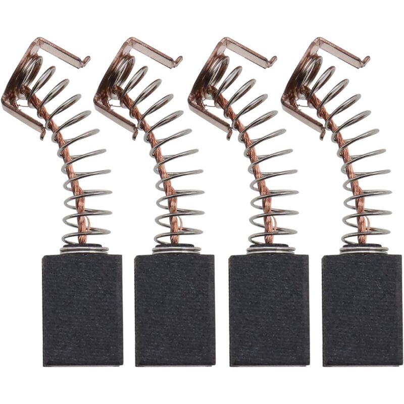 foto del prodotto gotrays crea un set di 200 spazzole al carbone per un motore da 12 x 8 x 5 mm, compatibile con la smerigliatrice angolare ws125 black decker g720
