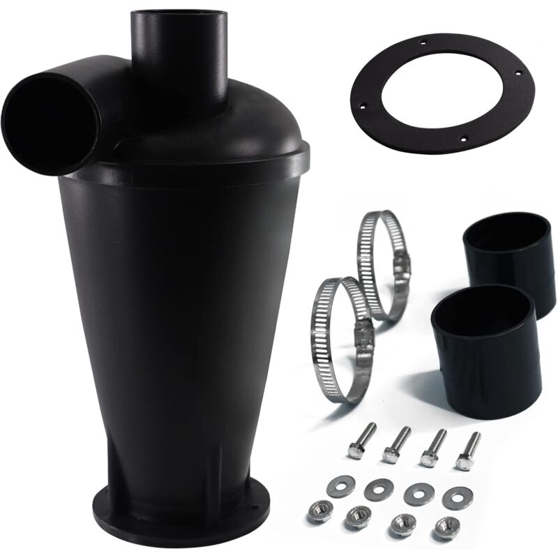foto del prodotto gotrays cyclone duster duster accessori per aspirapolvere da officina nero 