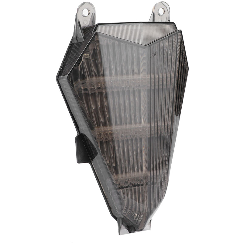 foto del prodotto gotrays fanale posteriore a led per moto con indicatori di direzione, lente fum , adatto per yamaha yzf r6 2006 2016