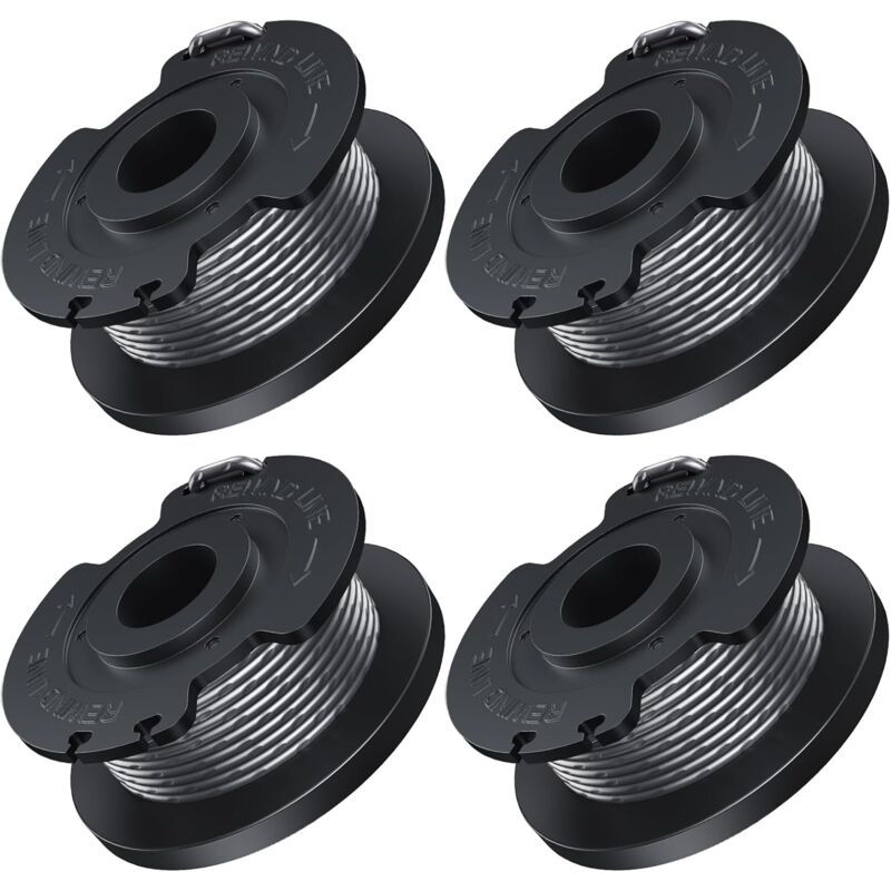 foto del prodotto gotrays filo per decespugliatore 1,6 mm 5 m di lunghezza compatibile con bosch adatto per decespugliatore a batteria easygrasscut, contiene 4