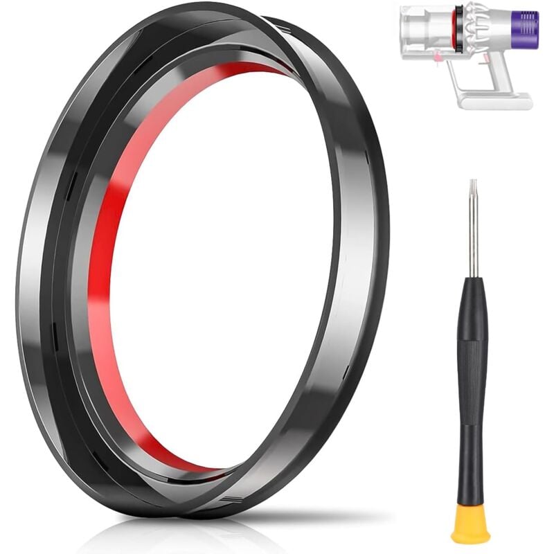 foto del prodotto gotrays guarnizione per dyson v10, guarnizione fissa per aspirapolvere dyson v10 sv12, cacciavite t8 gratuito, guarnizioni fisse compatibili con