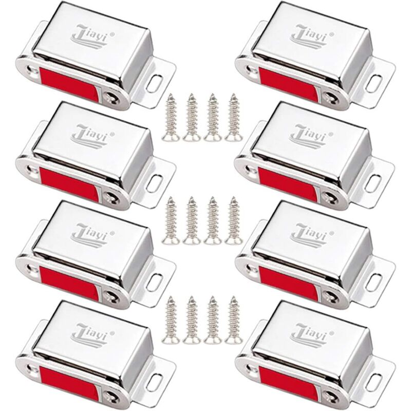 foto del prodotto gotrays jiayi cabinet magnets 8 pezzi forte chiusura magnetica per porta 30 kg tirare chiusura magnetica per armadi serrature hardware acciaio