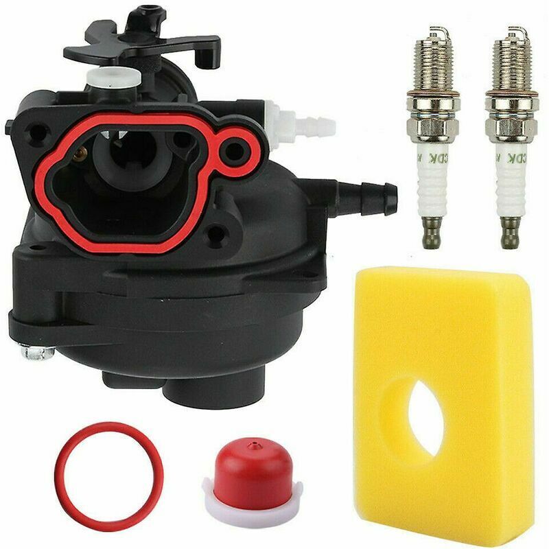 foto del prodotto gotrays kit carburatore compatibile con brigg stratton 799583 591160 593261 591110 parti e accessori del motore filtro aria di ricambio per