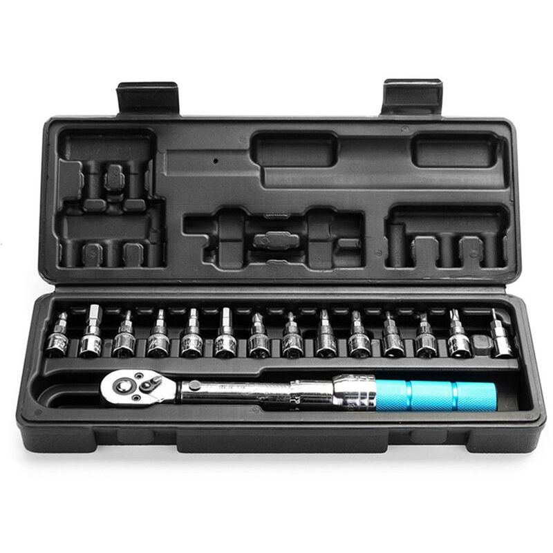 foto del prodotto gotrays kit chiave dinamometrica per bicicletta, meccanico per riparazione biciclette, bussola sasicare dr 2 14nm da 1 4 