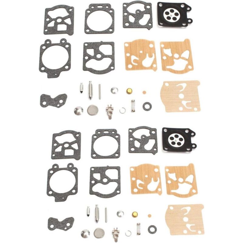 foto del prodotto gotrays kit di riparazione della membrana del carburatore con tubo del carburante per carburatore walbro k20 wat wa wt echo stihl homelite