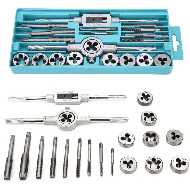 foto del prodotto gotrays kit di stampi per maschi da 20 pezzi, chiave inglese e chiave per stampi manuali, resistenza e durata, acciaio per utensili in lega