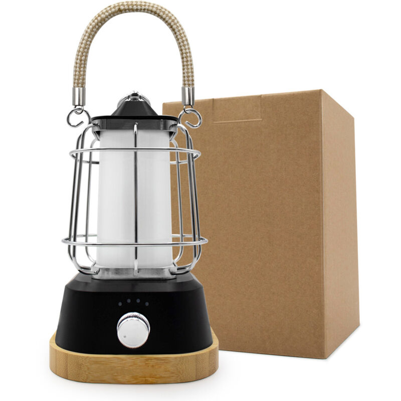 foto del prodotto gotrays lampada da campeggio led ricaricabile 400 lm, fino a 80 ore di durata della batteria oscuramento continuo, temperatura di colore