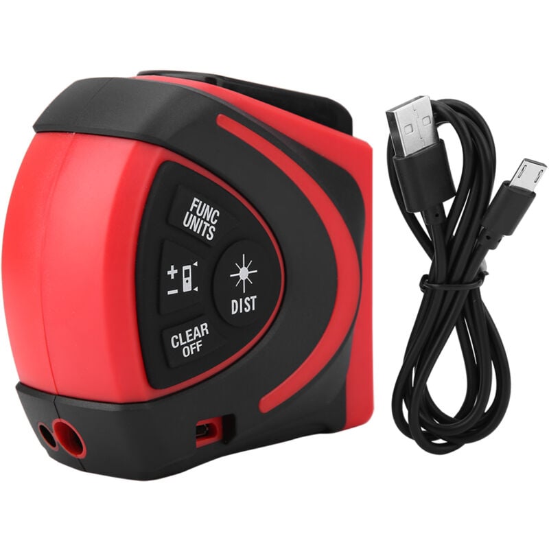 foto del prodotto gotrays ltm t30 2 in 1 misuratore di nastro laser digitale, telemetro 30m e misuratore di nastro 5m