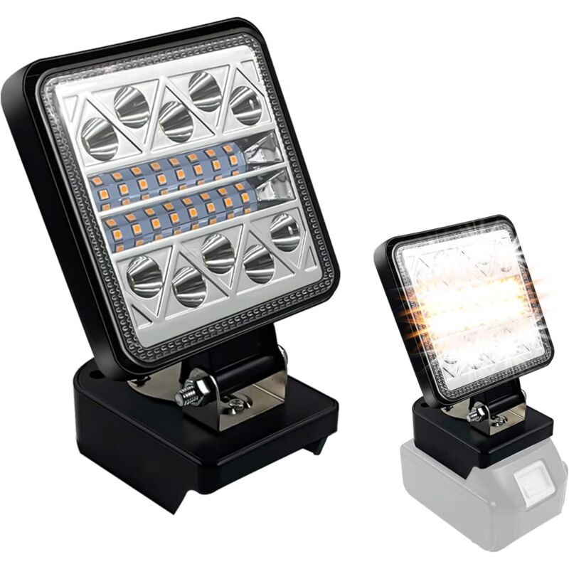 foto del prodotto gotrays luce a batteria per batteria makita 18v strumento luce da lavoro torcia elettrica faretto a batteria a led luce da lavoro