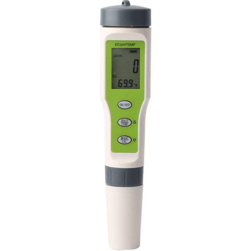 foto del prodotto gotrays misuratore di qualit dell acqua portatile digitale ec ph temperatura 3 in 1 penna per test di purezza