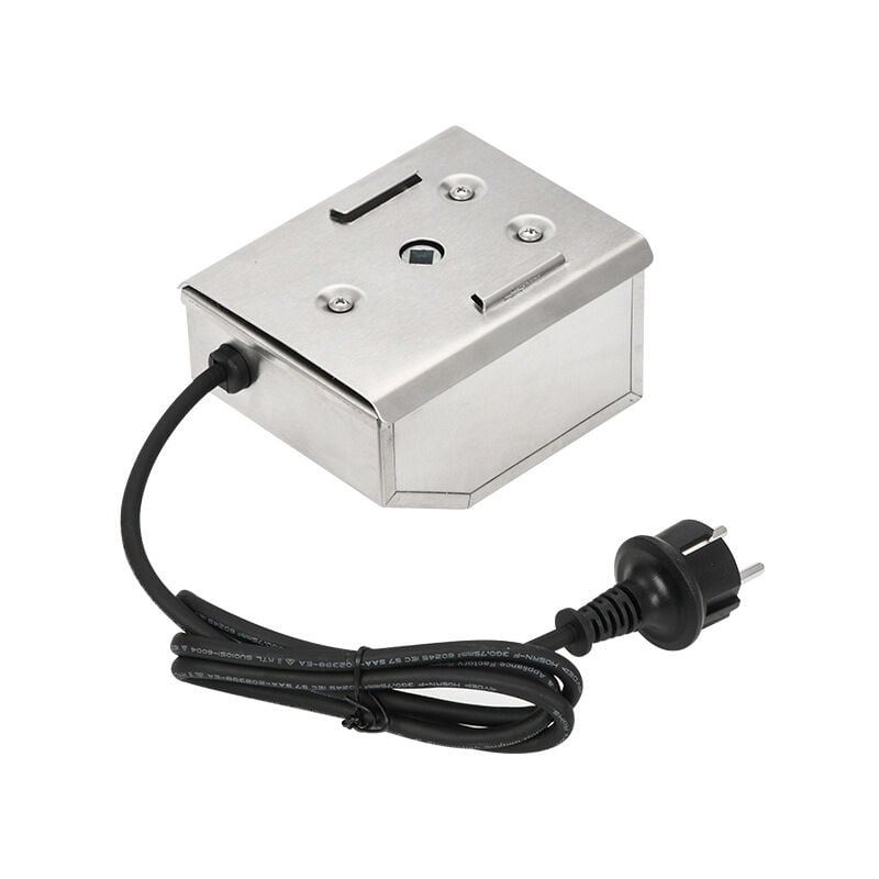 foto del prodotto gotrays motore elettrico in acciaio inox per barbecue, girarrosto, bbq, 2,5 3 u m, 50 60 hz 4 w, 220 240 v