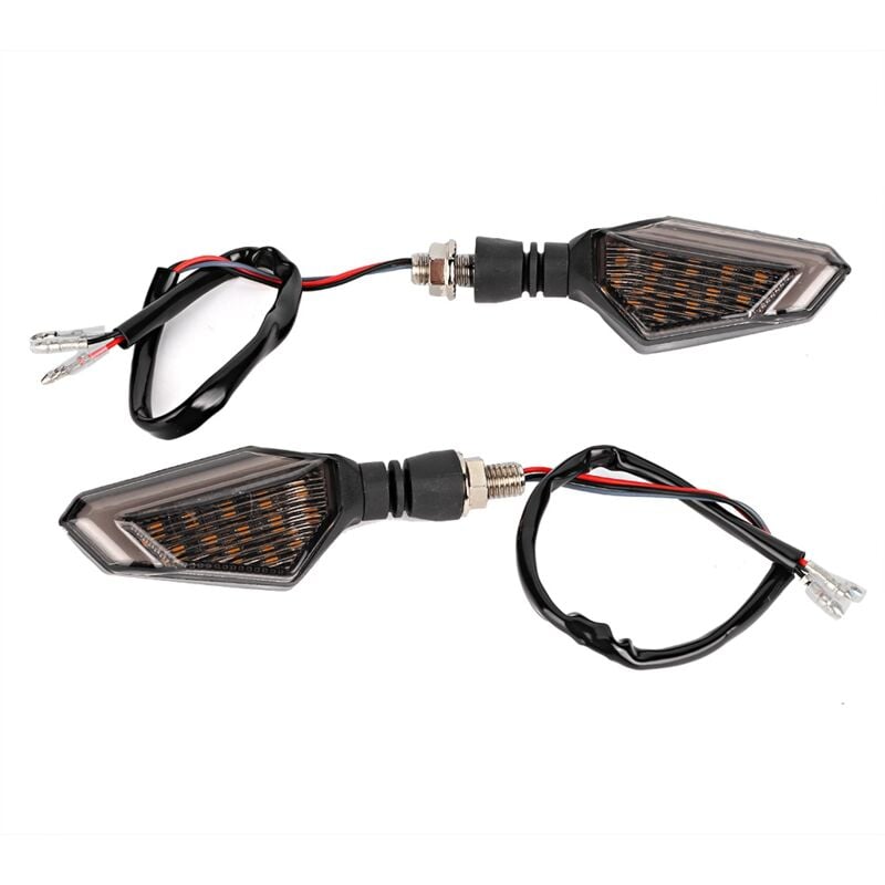 foto del prodotto gotrays parti per moto 22 led indicatori di direzione 2 colori luci diurne adatte per suzuki