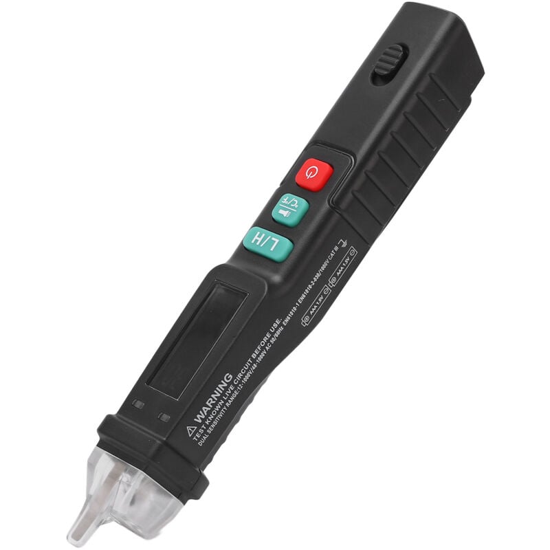 foto del prodotto gotrays penna rilevatore di tensione ca, spegnimento automatico, display hd, tester di tensione ad alta sensibilit 12 1000 v