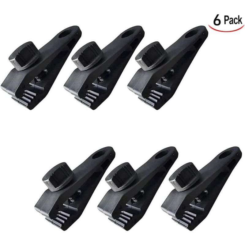 foto del prodotto gotrays pezzi clip per teloni, clip per tende, clip per teloni, accessori per campeggio, accessori per teloni