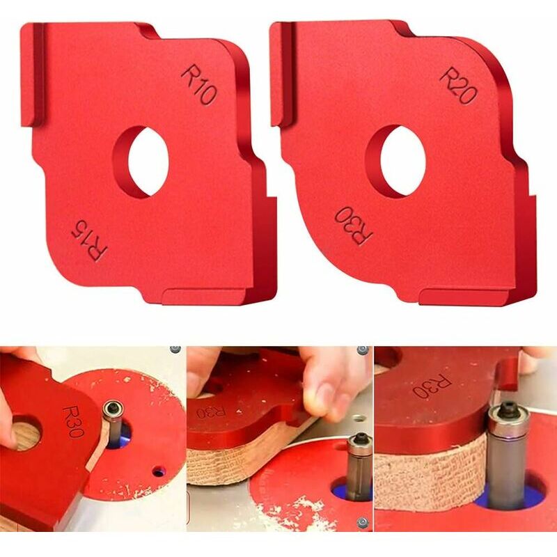 foto del prodotto gotrays pezzi di punte per trapano rapido per pannelli di legno, dispositivo di serraggio, modelli angolari, strumento di lavorazione del legno ad