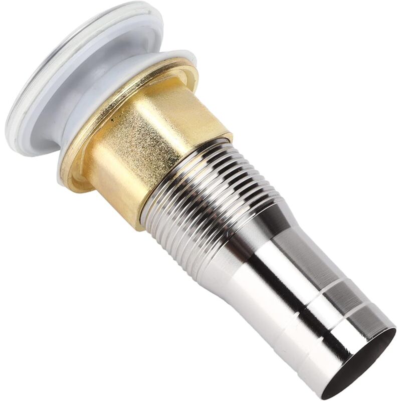 foto del prodotto gotrays piletta di scarico a pavimento con filtro e tappo anti intasamento in acciaio inox 304 per camper, yacht, barca, wc, doccia, ecc.