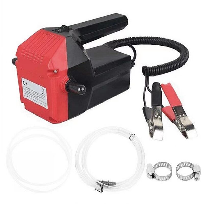 foto del prodotto gotrays pompa per cambio olio motore, pompa per benzina da 12 v, pompa elettrica per olio diesel resistente alla corrosione per auto, barca, moto,