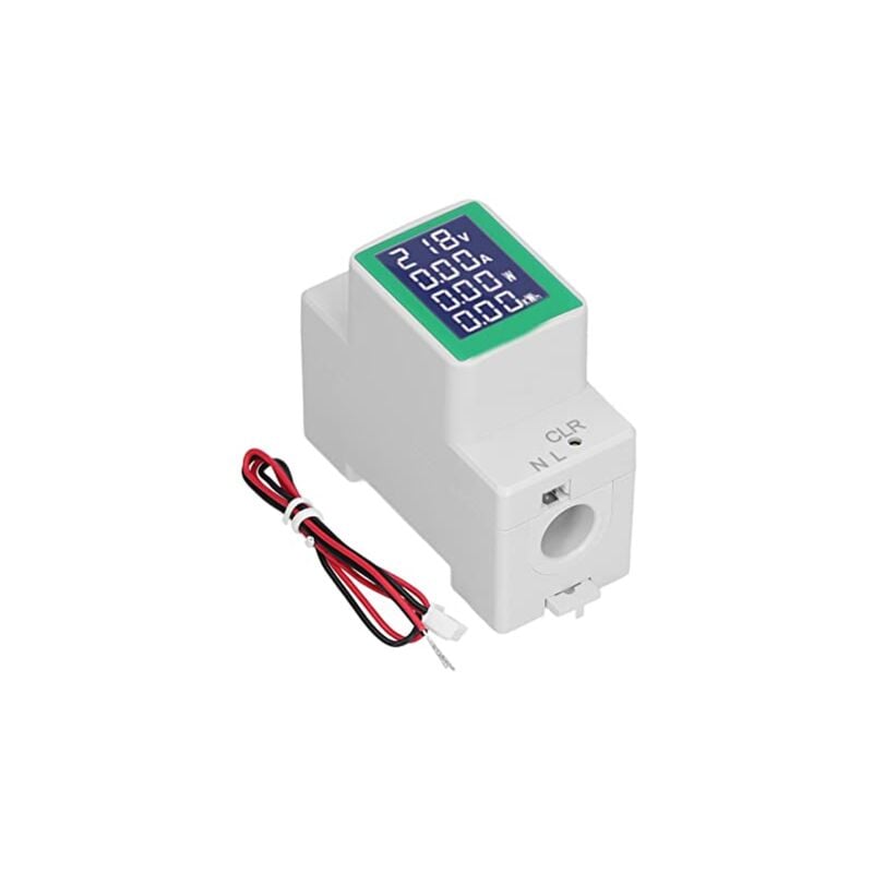foto del prodotto gotrays pzem 008 ac50 300v 100a schermo lcd display digitale multifunzionale tabella guida tester di tensione amperometro voltmetro con