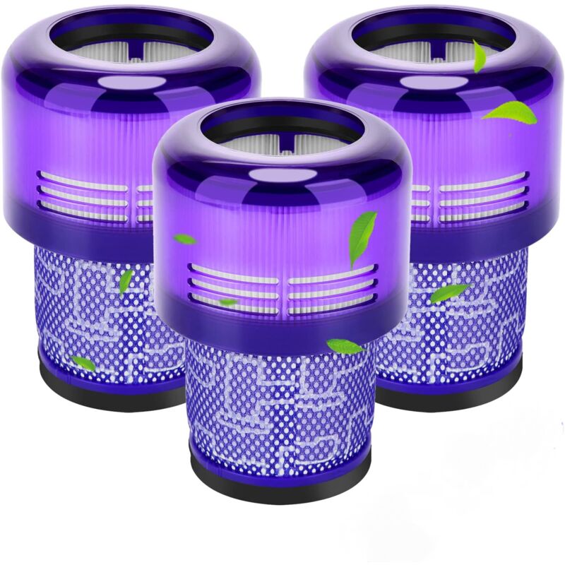 foto del prodotto gotrays rebirthcare 3 filtri per aspirapolvere dyson v11 v15 sv14 filtri per aspirapolvere dyson v11 absolute extra pro animal torque drive