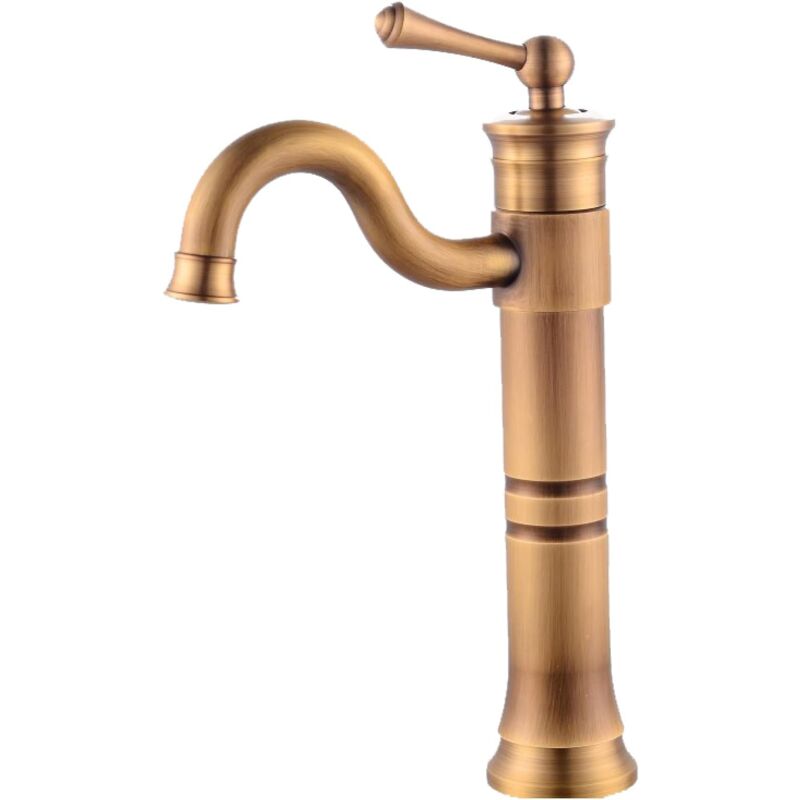 foto del prodotto gotrays rubinetti per lavabo rubinetto per bagno in ottone con miscelatore vintage miscelatore per vasca da bagno caldo e freddo da montare sul
