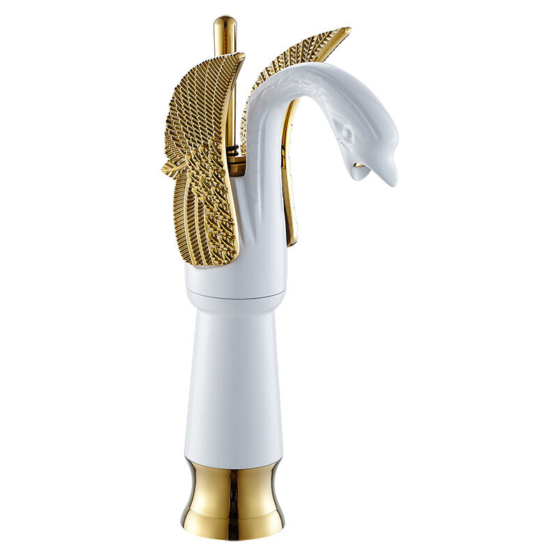 foto del prodotto gotrays rubinetti per lavandino rubinetto per bagno rubinetto per lavandino miscelatori in rame per hotel rubinetti per acqua calda e fredda lungo,