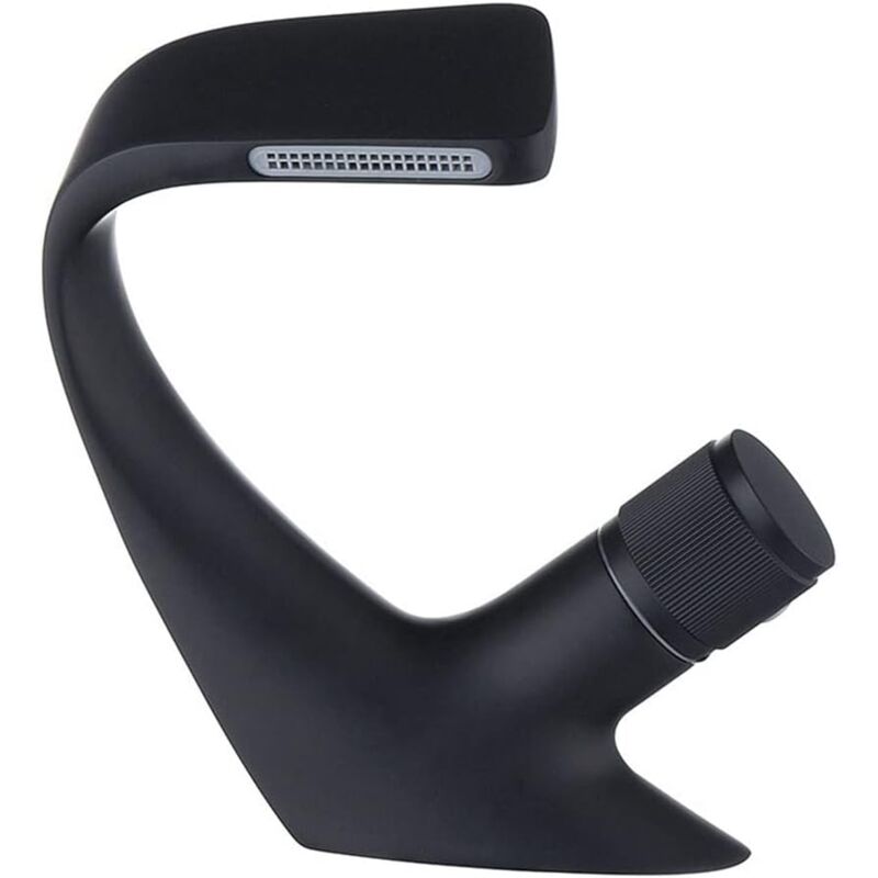 foto del prodotto gotrays rubinetto miscelatore per acqua calda e fredda a cascata per bagno con maniglia zigrinata, in ottone opaco cromo, nero