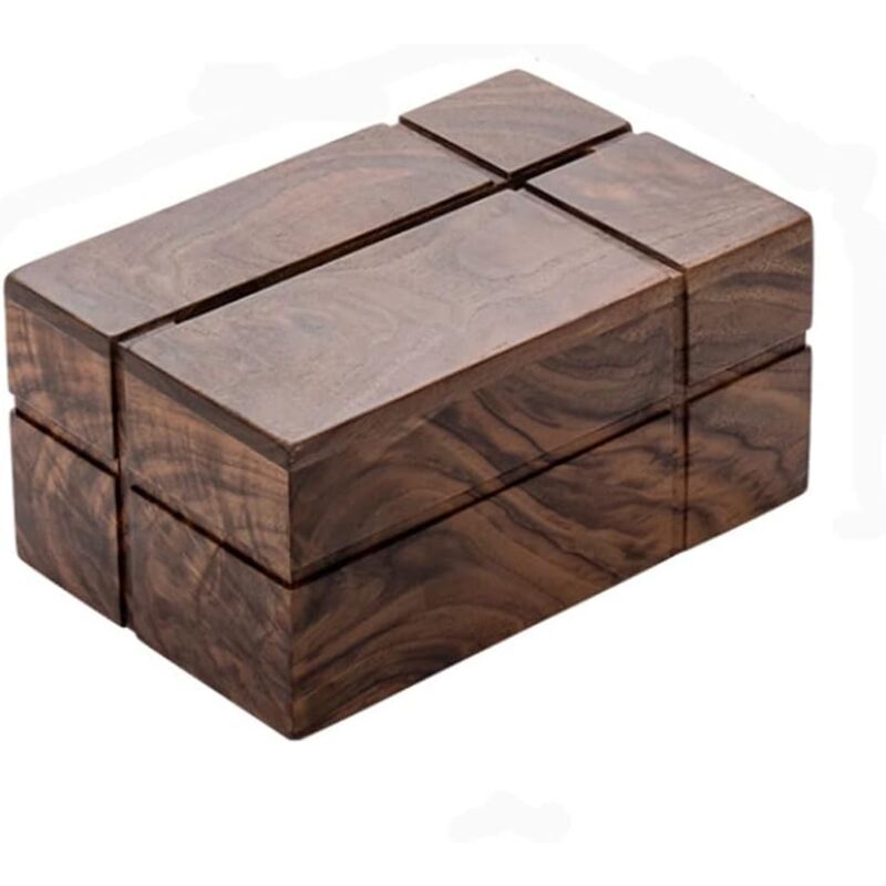 foto del prodotto gotrays scatola di carta in noce, scatola di fazzoletti in legno massello per hotel, soggiorno, scatola di immagazzinaggio multifunzionale in legno