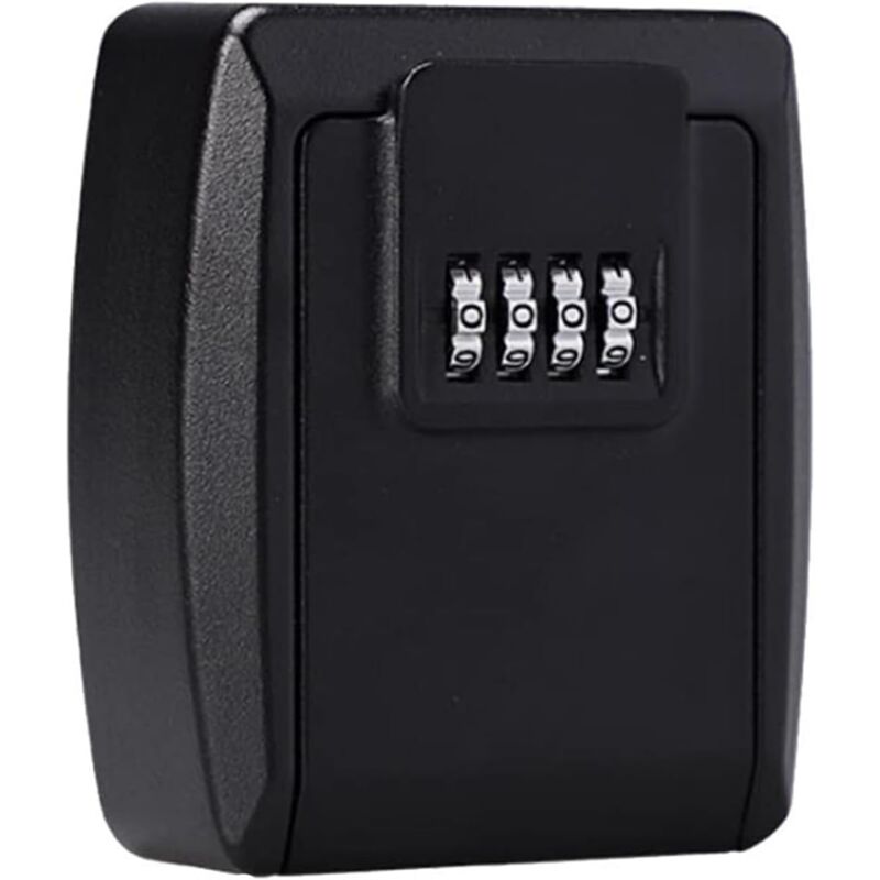foto del prodotto gotrays scatola di sicurezza con combinazione a 4 cifre montata a parete, scatola di sicurezza per ufficio, casa, garage, scuola, chiave di scorta,