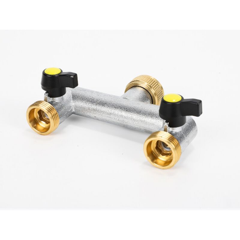 foto del prodotto gotrays set di 2 divisori per tubo da giardino, connettori per tubo dell acqua, distributore di rubinetti per valvole individuali per esterni per