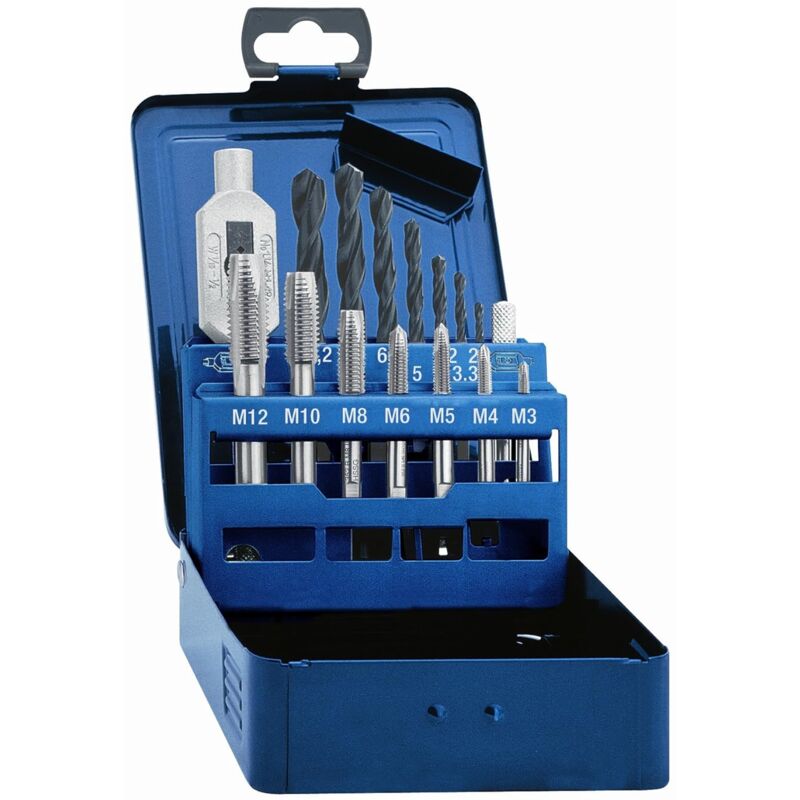foto del prodotto gotrays set di maschi con supporti e punte per fori di levigatura
