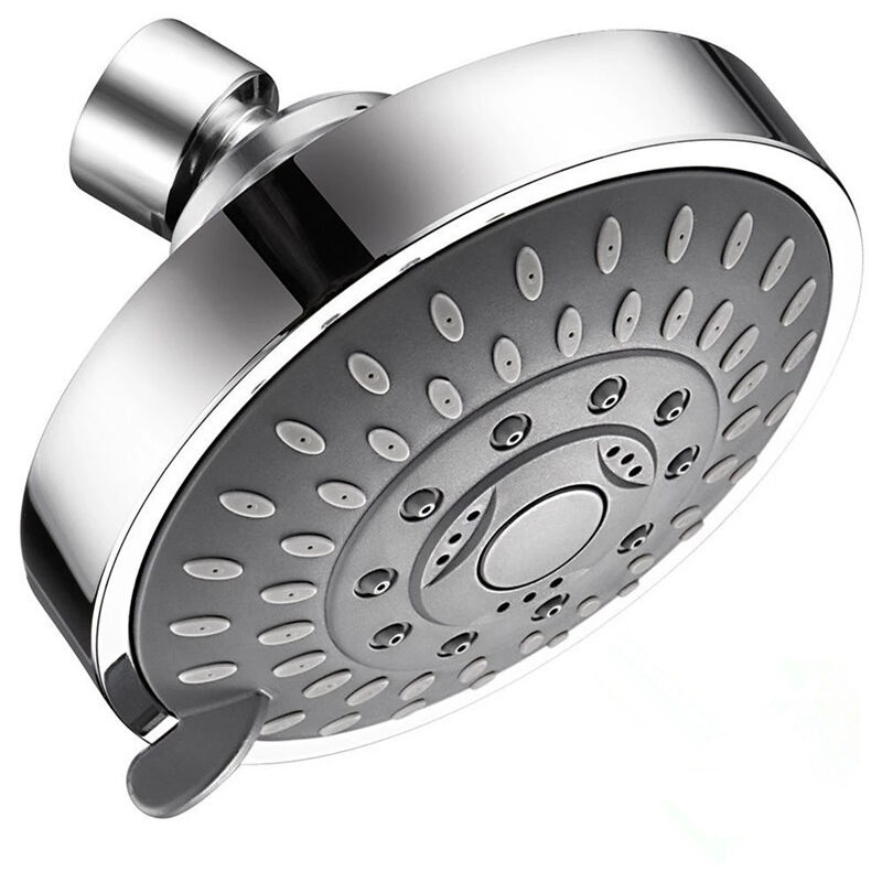 foto del prodotto gotrays soffione doccia nascosto a cinque velocit a risparmio idrico da 4 pollici con giunto sferico in rame regolabile 1 pz