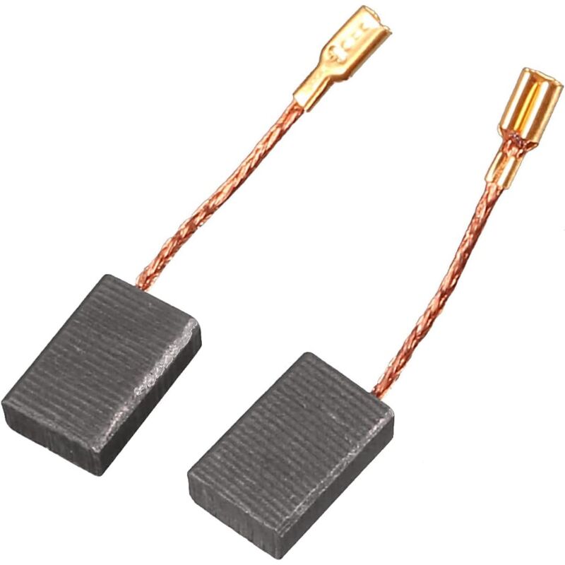 foto del prodotto gotrays sourcing map spazzole di carbone per motore elettrico trapano utensile 15mm x 10mm x 5mm senza molla 100 paia