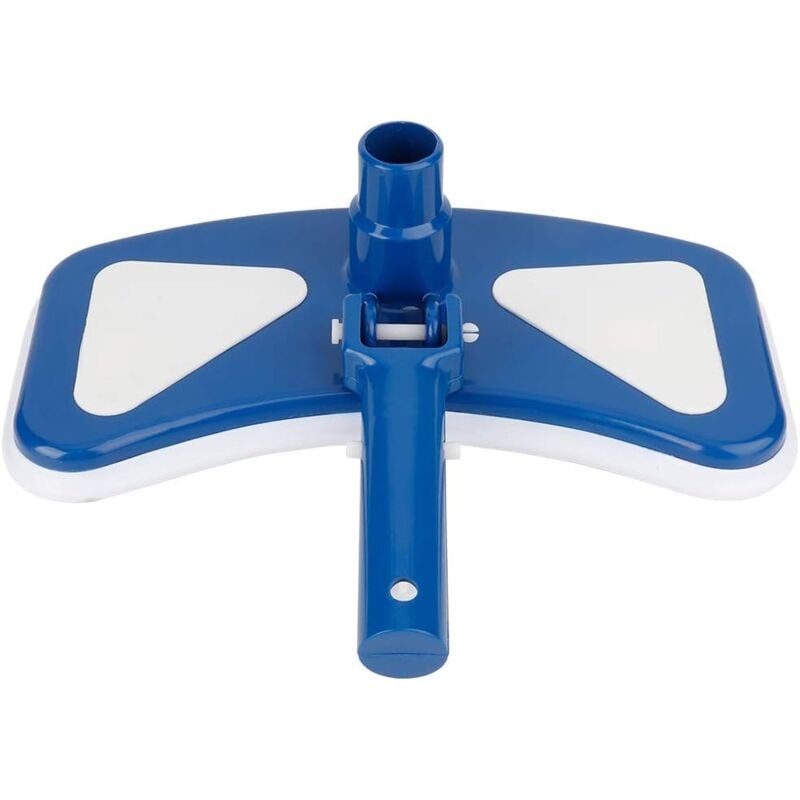foto del prodotto gotrays spazzola di aspirazione per piscina rotante blu e bianca lunghezza 36 cm, larghezza 14,5 cm 