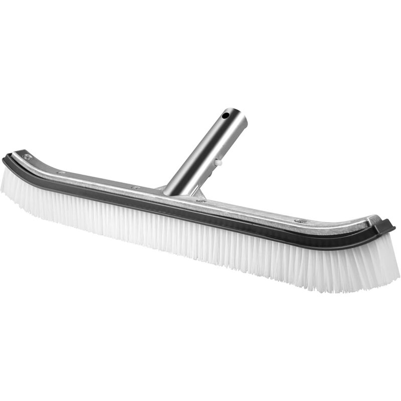 immagine 0 del prodotto gotrays spazzola in alluminio di alta qualit da 18 per piscine, spa, vasche da bagno, pareti, piastrelle, pavimenti, ecc. grigio 