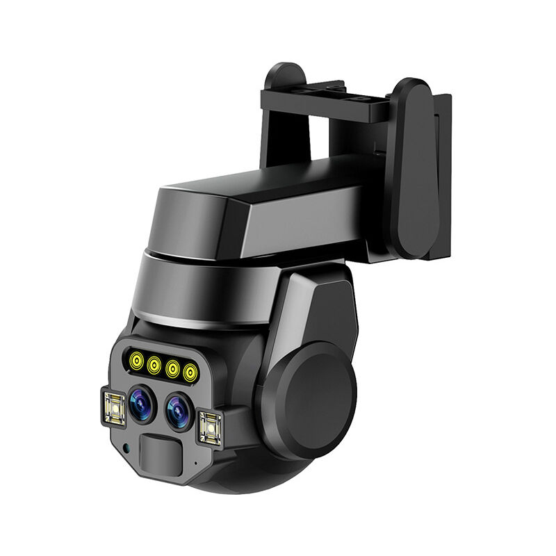 foto del prodotto gotrays telecamera di sicurezza wifi esterna da 3 mp, scheda sd da 64 gb, telecamera wifi per la sicurezza domestica esterna con visione notturna a