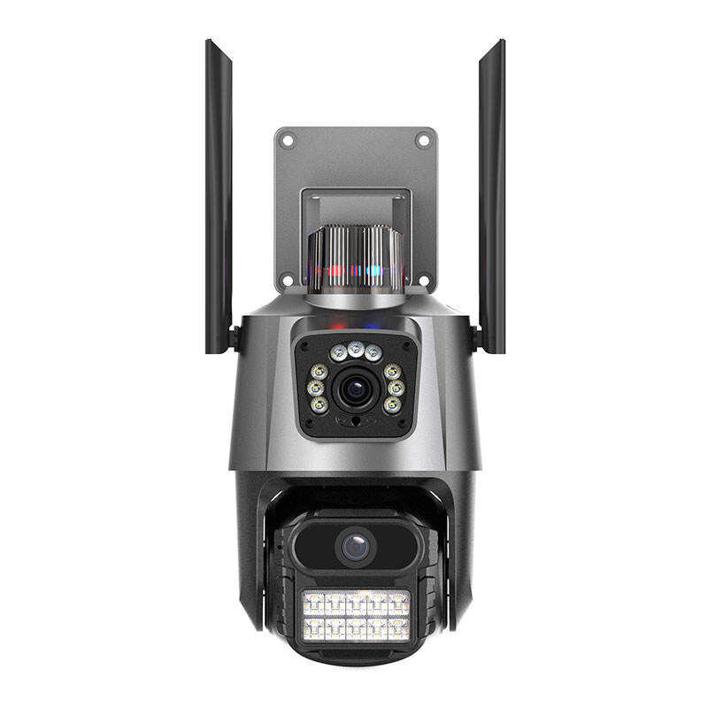 foto del prodotto gotrays telecamera di sorveglianza esterna wifi wireless 4k 8mp visione notturna ip66 zoom impermeabile 10 rilevamento umano audio bidirezionale