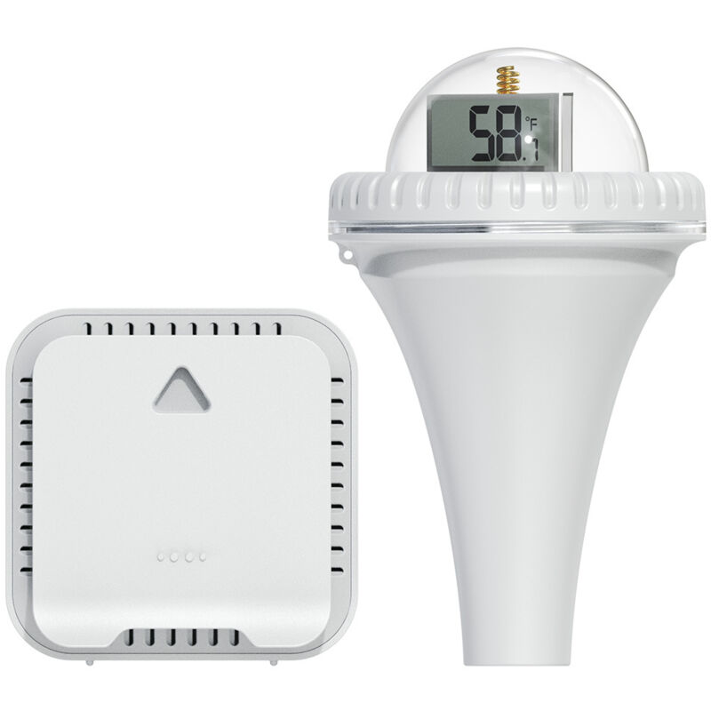 foto del prodotto gotrays termometro wireless galleggiante di facile lettura per piscina, kit di test per vasca idromassaggio