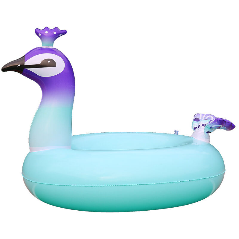 foto del prodotto gotrays tubo galleggiante per nuoto, tubi per nuoto, anelli, anello da nuoto per animali, galleggianti gonfiabili per piscina, pavone per bambini,