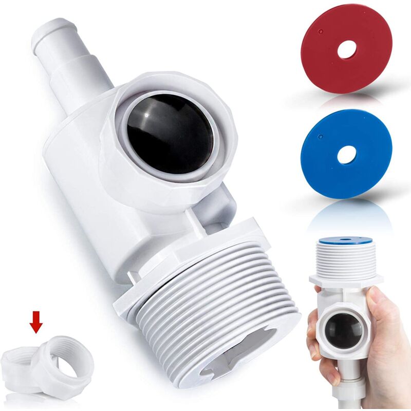 foto del prodotto gotrays uwf 9 100 9001 connettore a parete compatibile con po laris zo diac 180 280 380 480 3900 sport connettore per tubo flessibile per