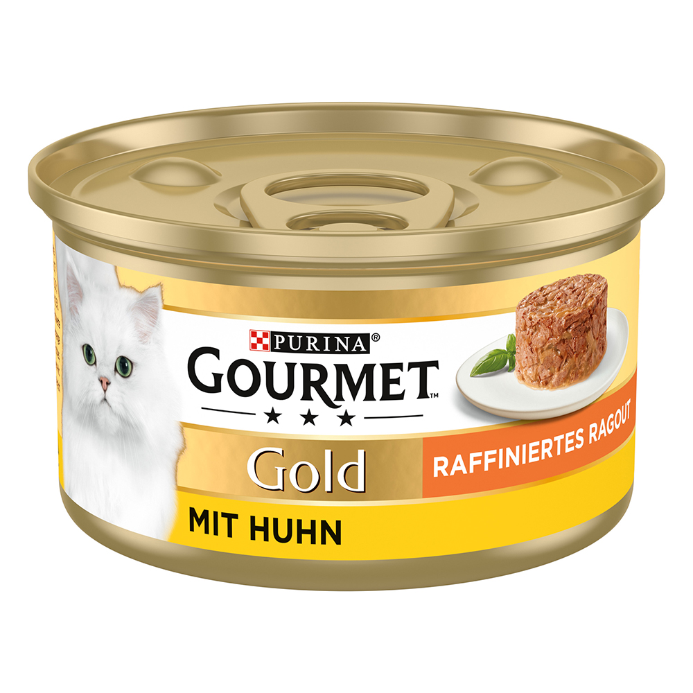 foto del prodotto gourmet gold tortini 12 x 85 g alimento umido per gatti pollo