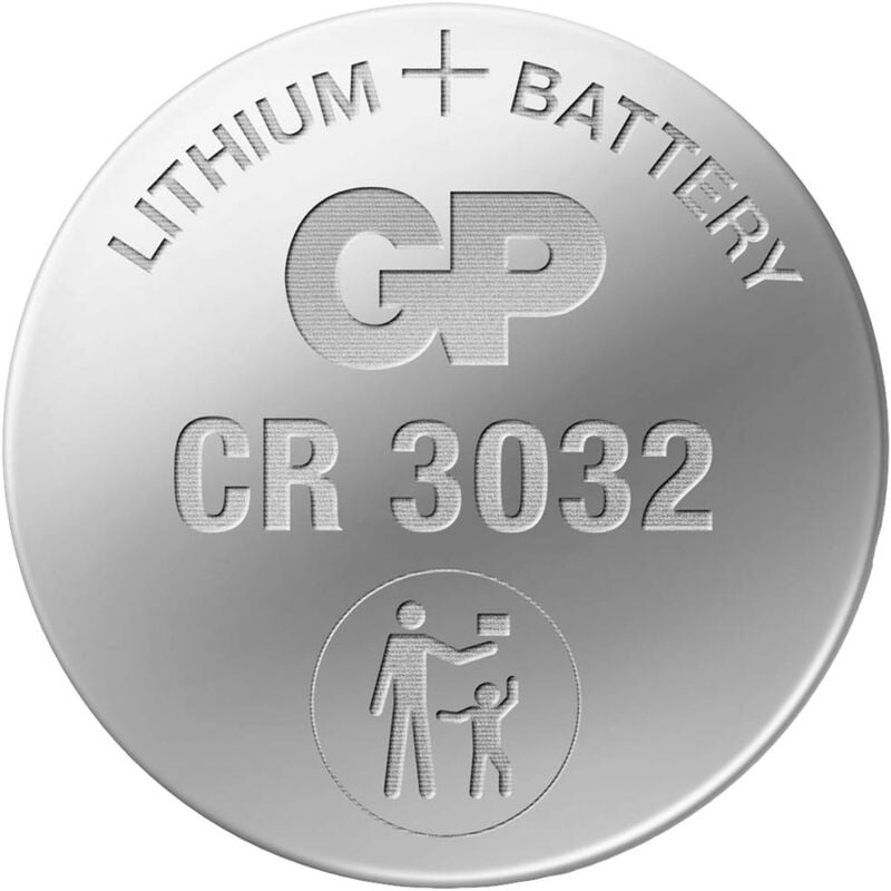 foto del prodotto gp batteria a bottone cr 3032 3 v 1 pz. 500 mah litio gpcr3032std265c1