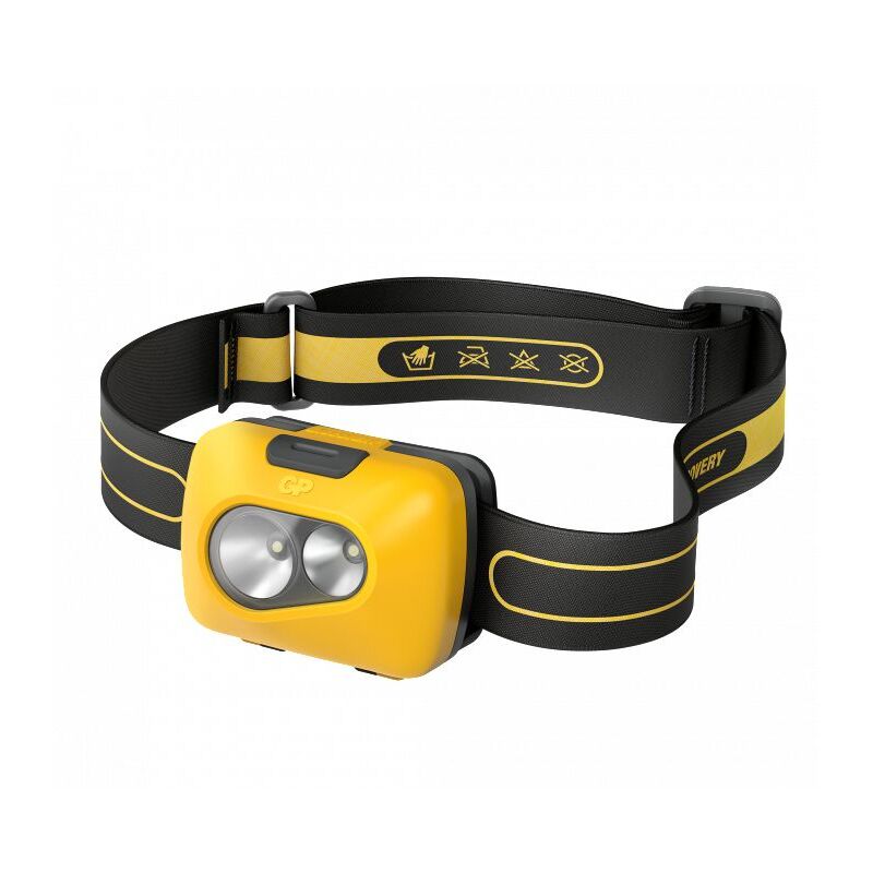 foto del prodotto gp batterie 455032 torcia nera, gialla torcia de torcia led portachiavi