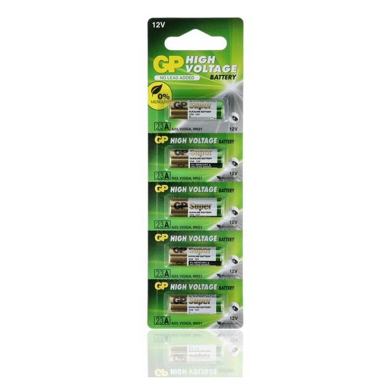 foto del prodotto gp batteries 103018 5 batterie gp specialistica da 12v, lrv08, blister