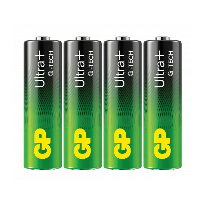 foto del prodotto gp batteries 151422 batterie gp ultra plus alcaline stilo aa 15 aup lr6 confezone da 4 batterie