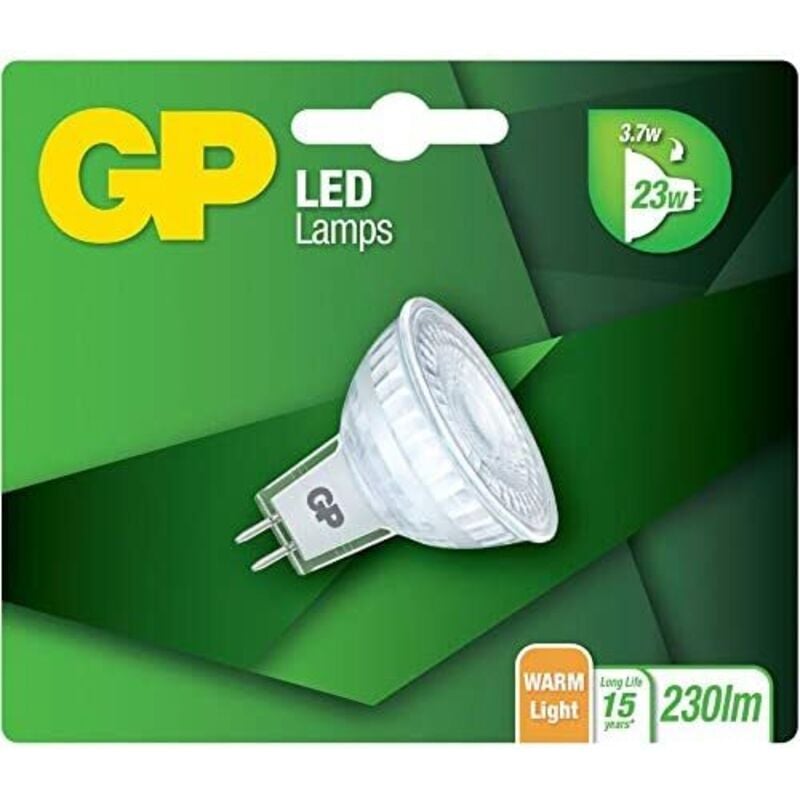 foto del prodotto gp lighting lampadina led gu5.3 mr16 reflector 3,7w 23w 230lm