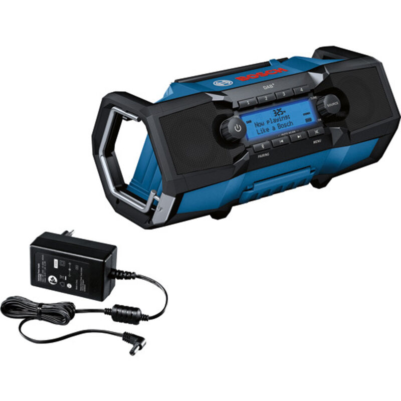 foto del prodotto gpb 18v 2 sc bosch pro radio da cantiere 06014a3100