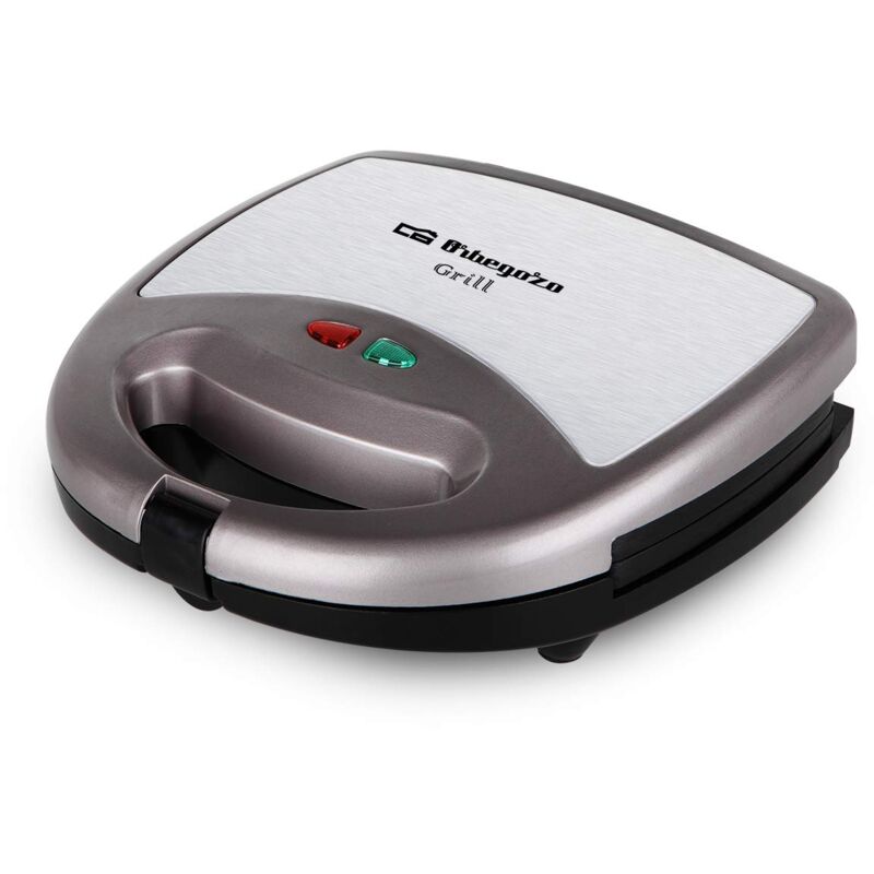 foto del prodotto gr 2500 inox cocina sana con bajo nivel grasa y r pido de usar. superficie grill. f cil limpieza. potencia 800 w. conexi n 230v, 50hz, acciaio,